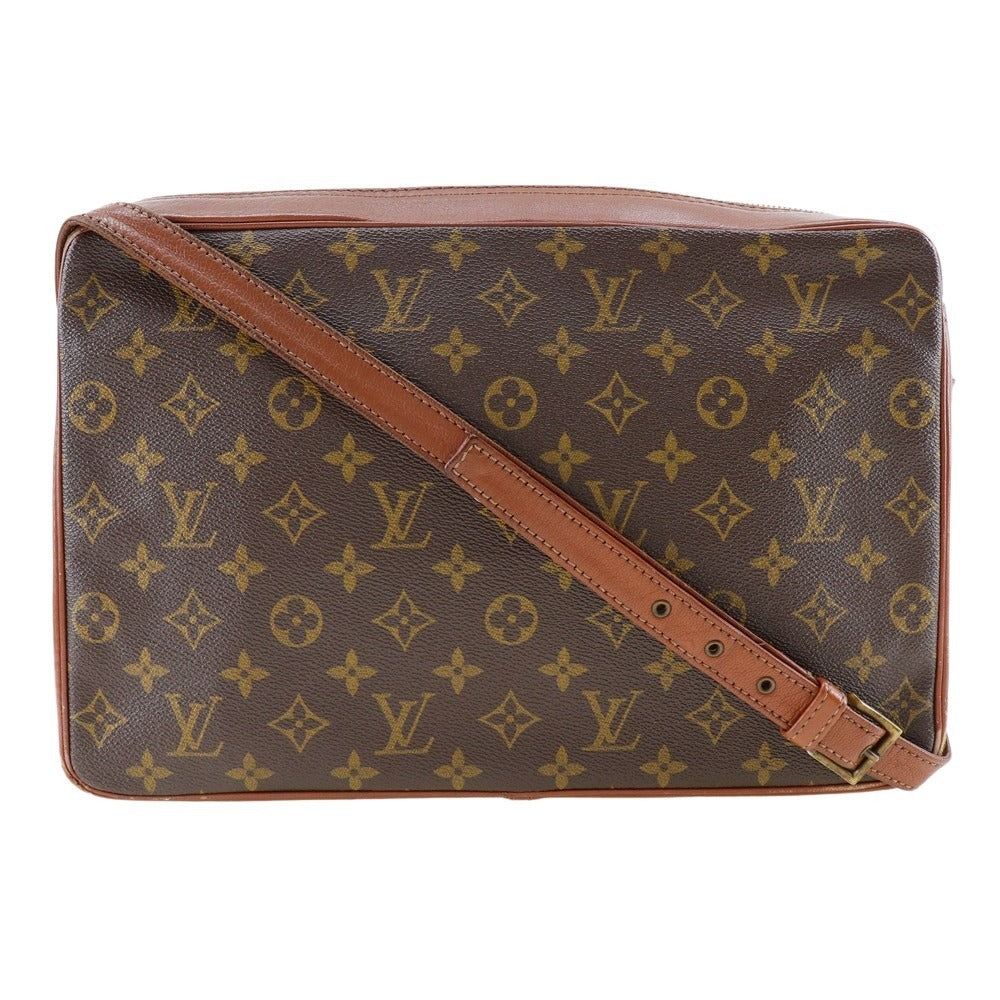 LOUIS VUITTON Shoulder Bag Monogram canvas Brown Sac bandouliere35 mens(Unisex)
