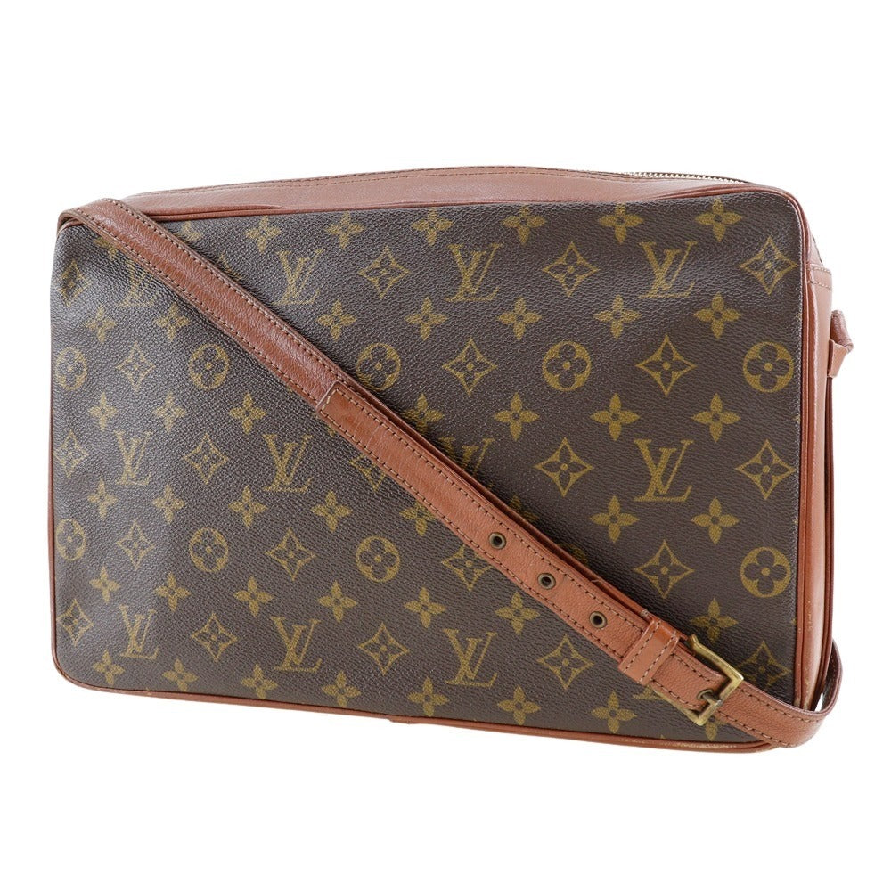 Elegant Women's Shoulder Bag | LOUIS VUITTON Shoulder Bag Monogram canvas Brown Sac bandouliere35 mens(Unisex)