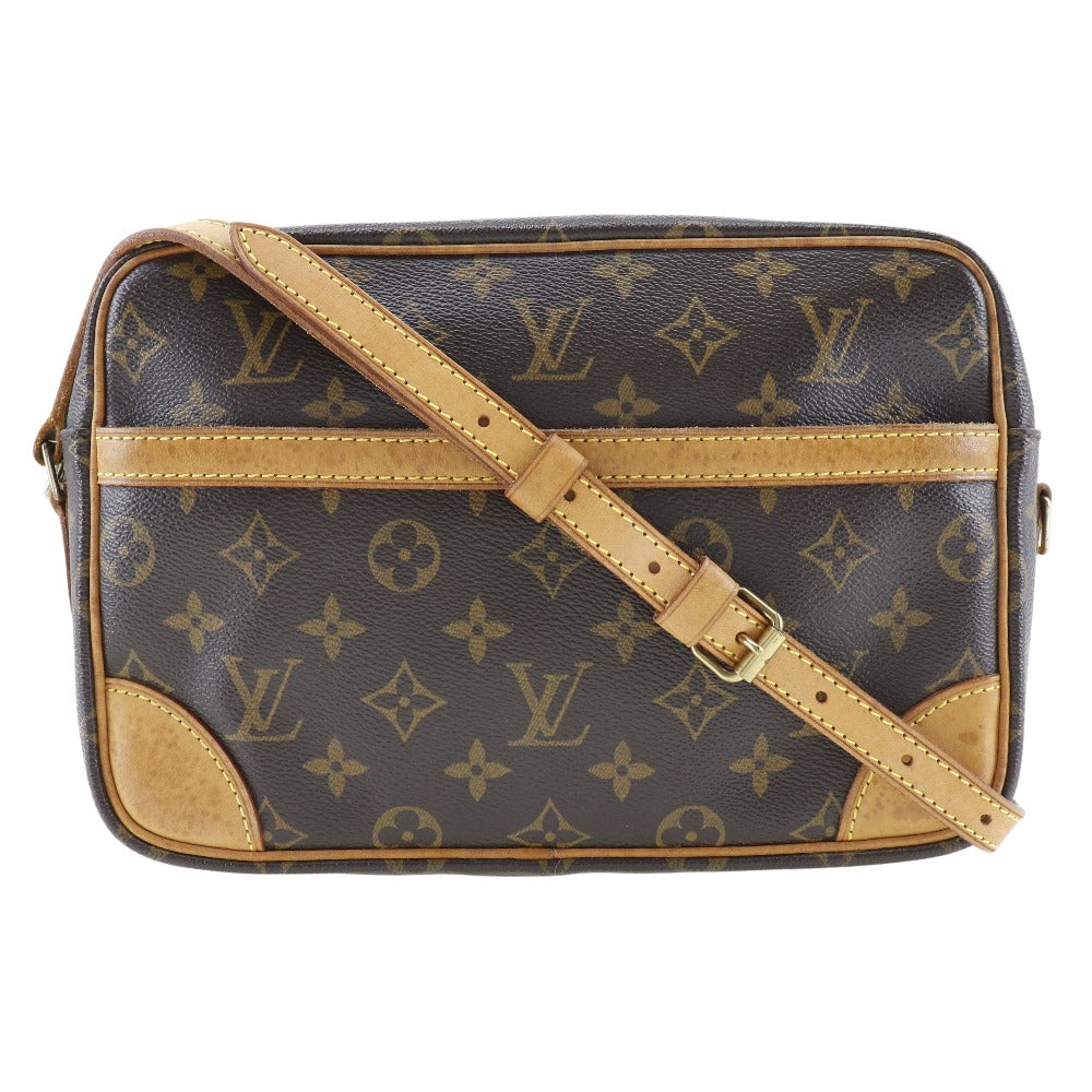 LOUIS VUITTON Shoulder Bag Monogram canvas Brown Trocadero27 unisex(Unisex)