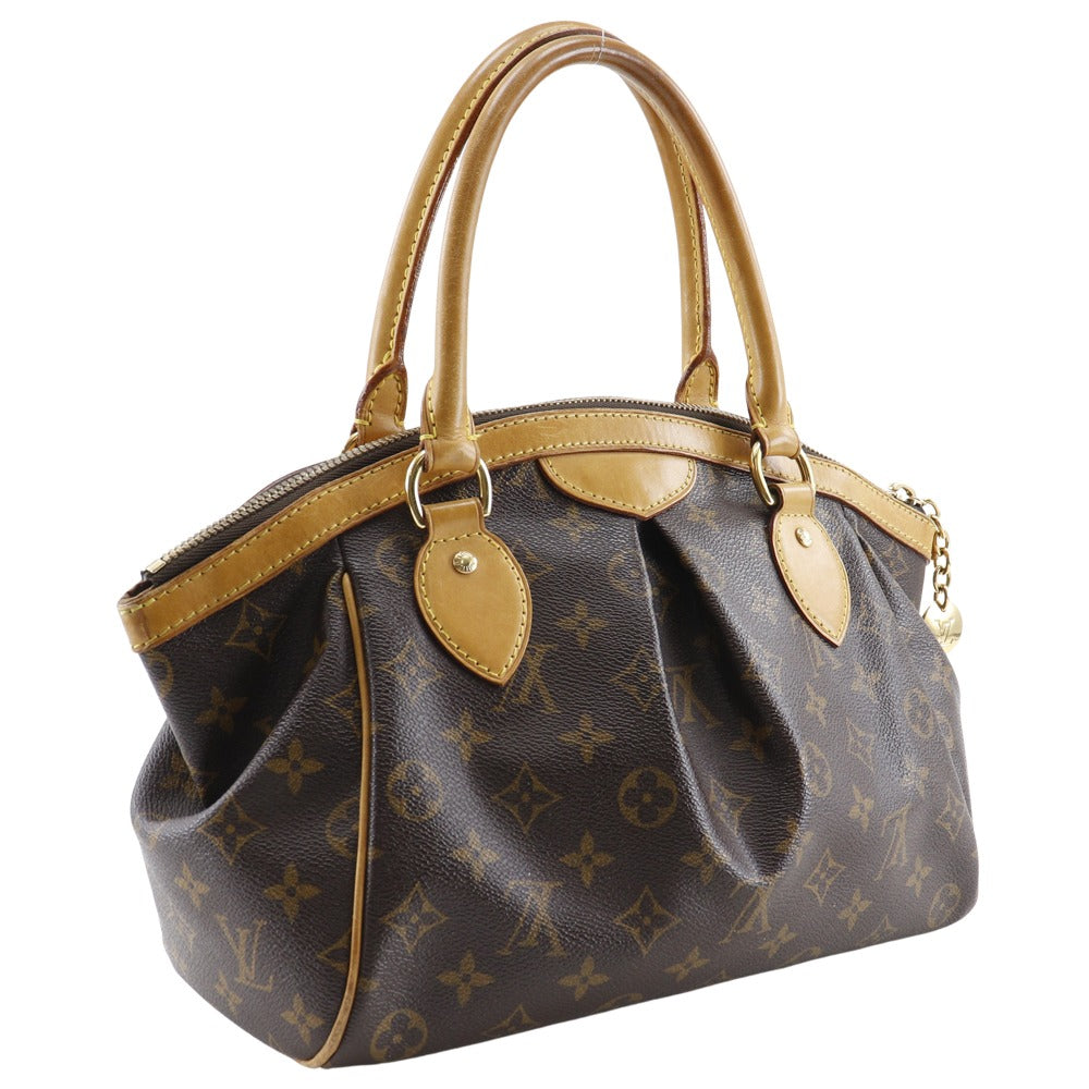 LOUIS VUITTON Handbag Monogram canvas Brown Tivoli PM Women