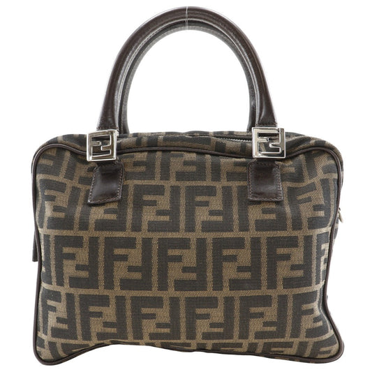 Fendi Zucca Nylon Canvas Handbag