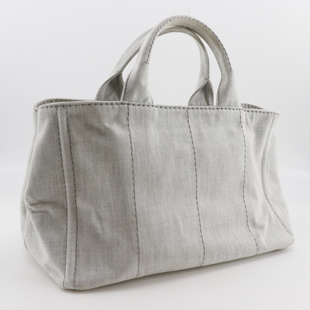 Prada Canapa Denim 2way Handbag