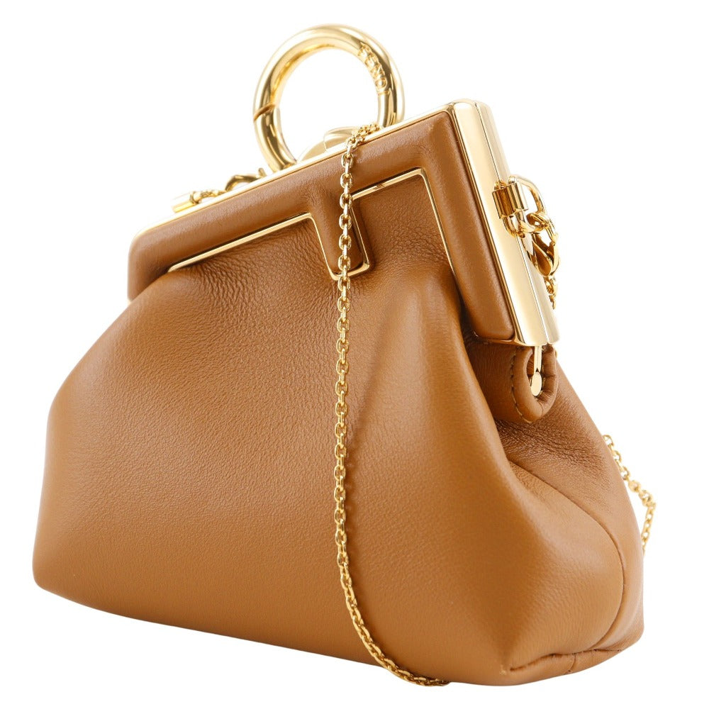 Fendi Peekaboo Fit Bag Bugs Eye Monster 2way Leather Bag
