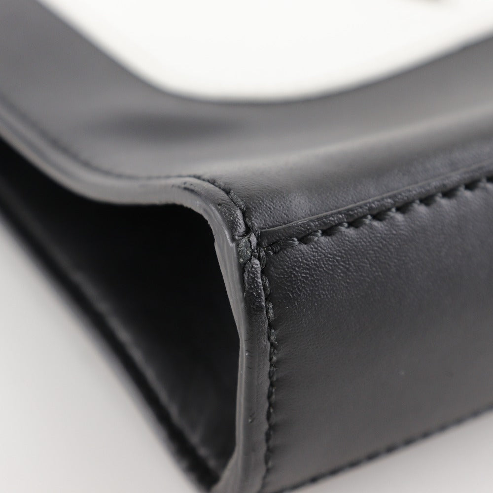 FENDI Clutch bag 7VA433 Calfskin black Bugs monster mens(Unisex)