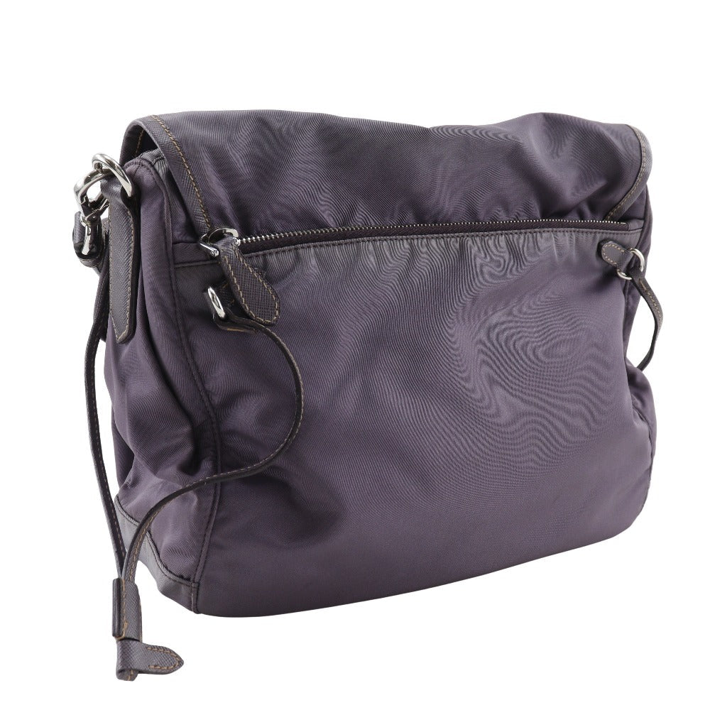Prada BT0687 NylonÌÑLeather 2way Shoulder Bag