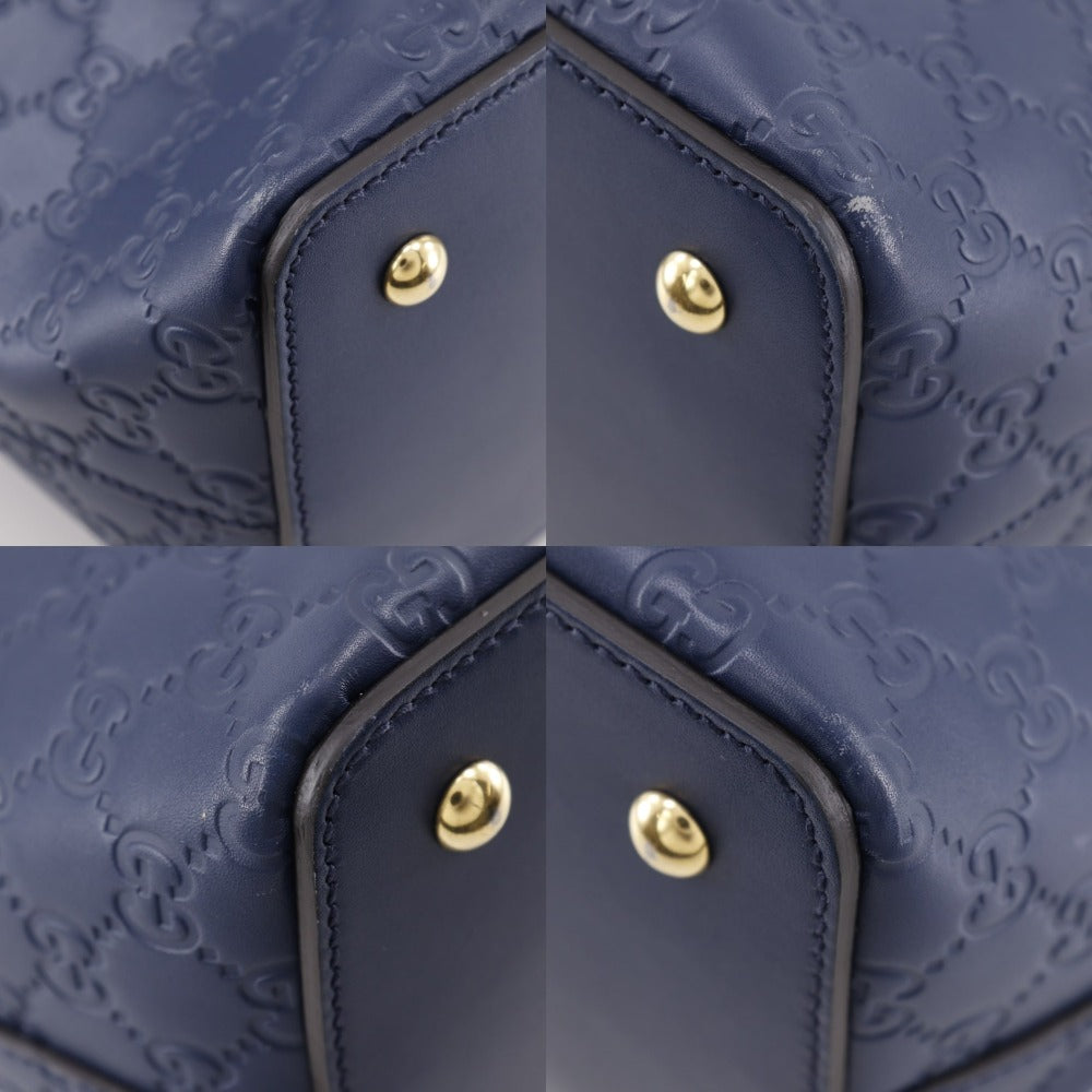 Gucci GG Shima Leather Handbag