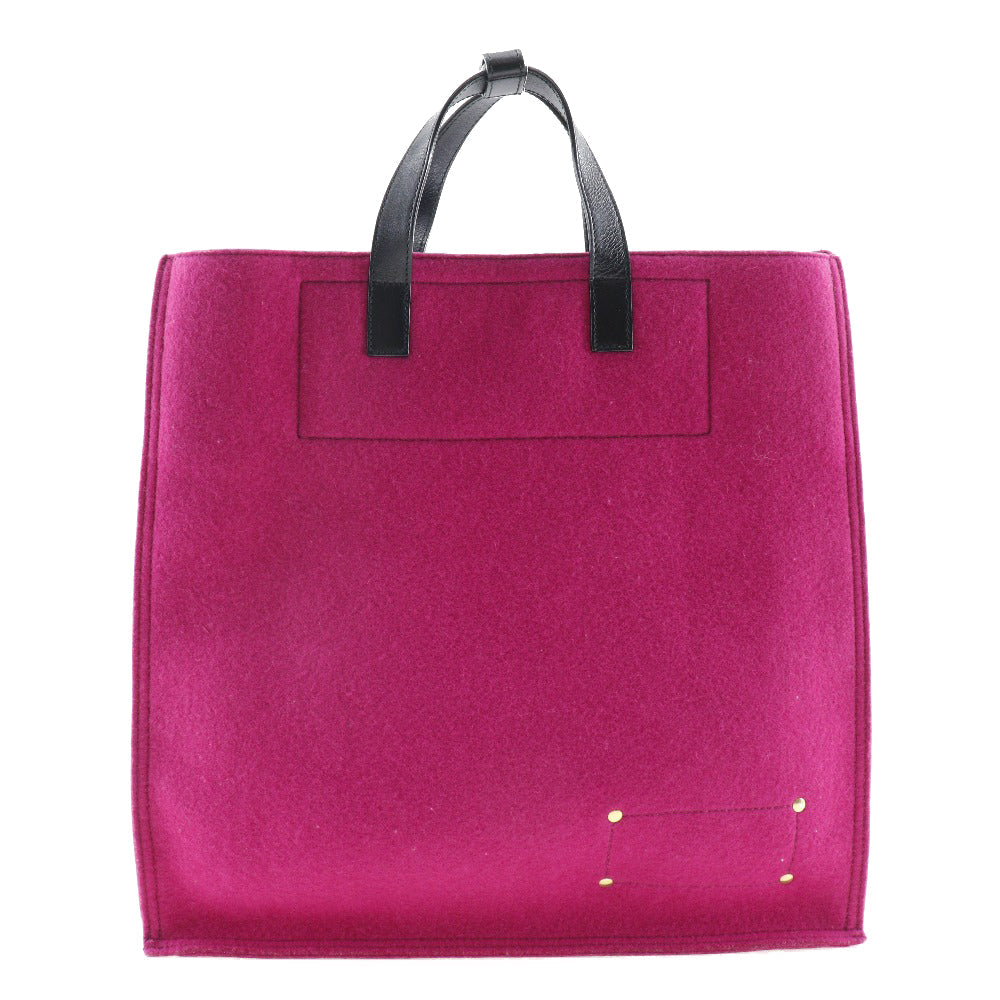 Saint Laurent Felt Leather Tote Bag