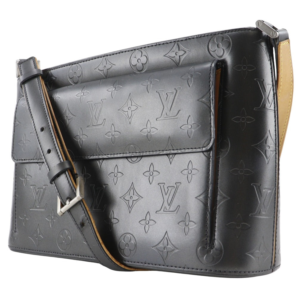 Elegant Women's Shoulder Bag | LOUIS VUITTON Shoulder Bag Monogram mat black Alston