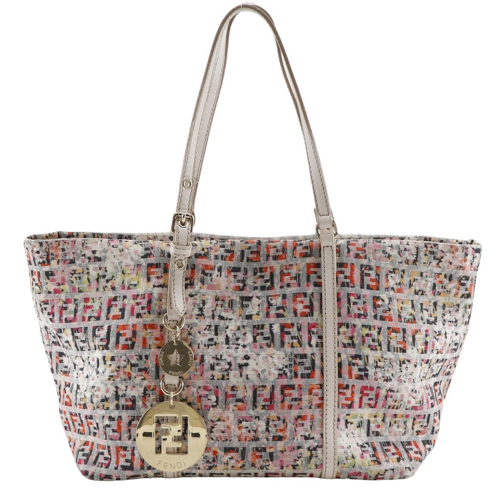 Fendi Zucchino Canvas Tote Bag