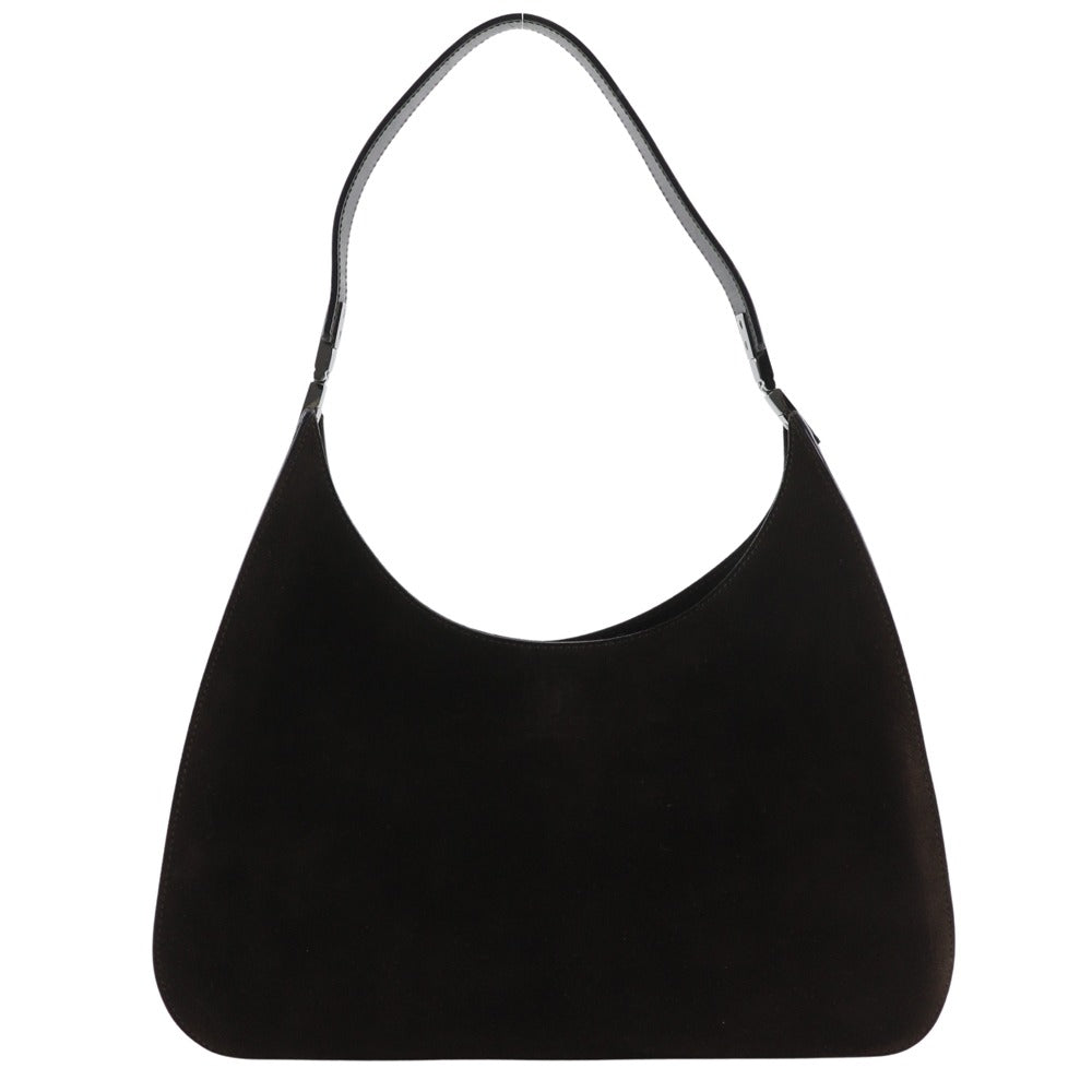 GUCCI Shoulder Bag 001.3767.002058 Suede Brown one belt