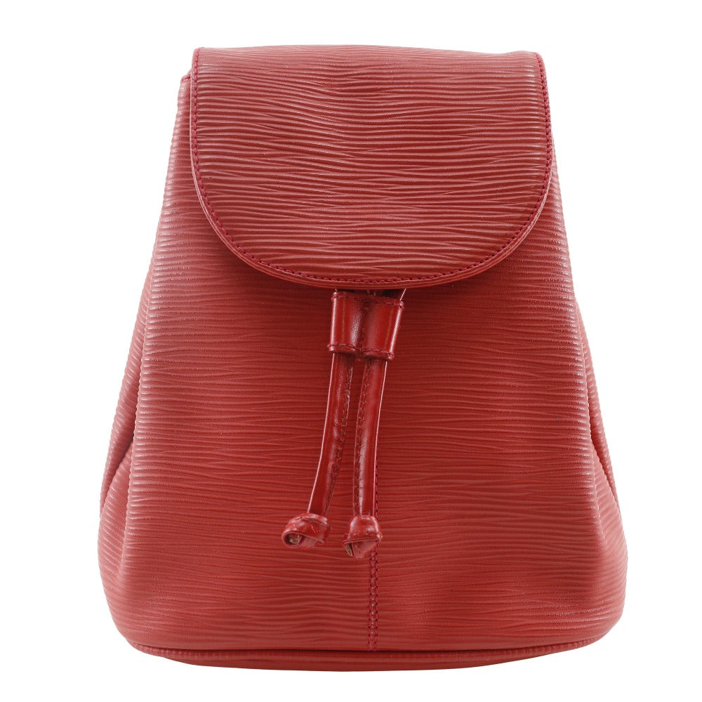 FENDI Backpack Calfskin Red Mini Backpack