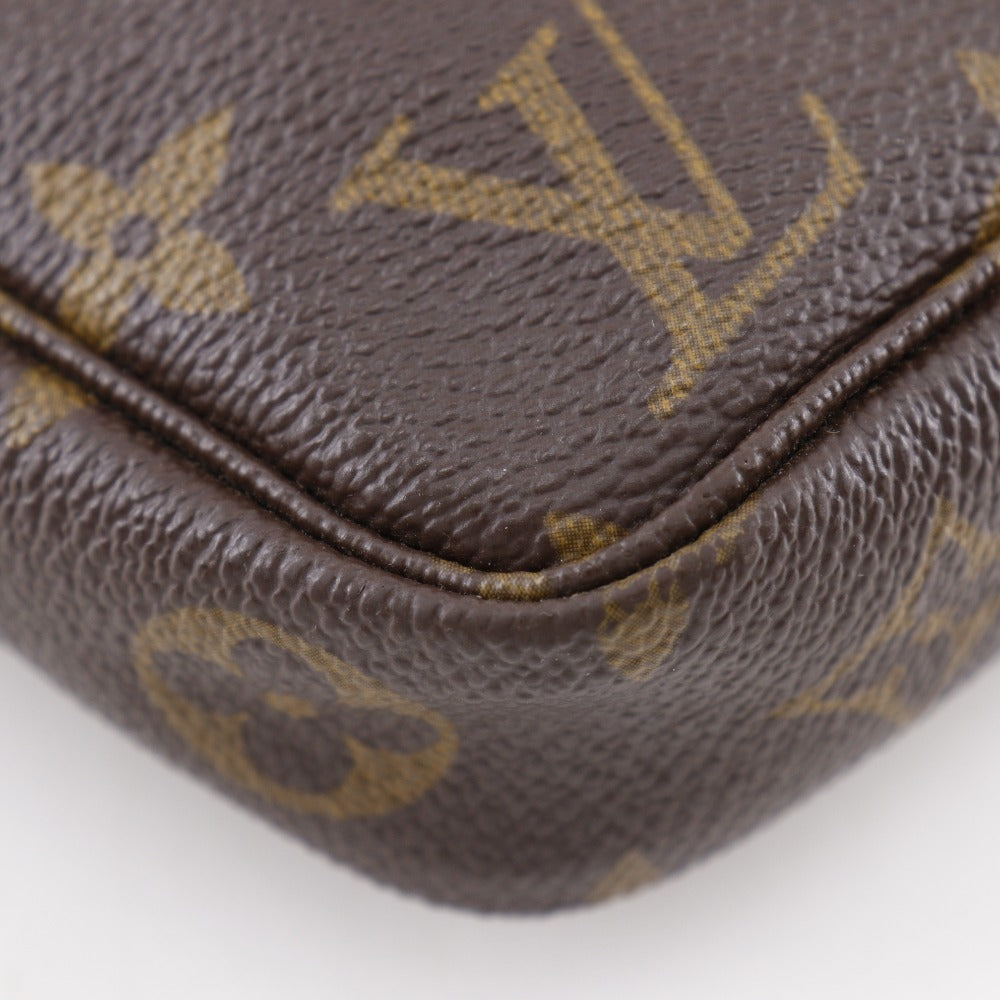 LOUIS VUITTON Pouch Monogram canvas Brown Panda Takashi Murakami collaboration Pochette Accessoires
