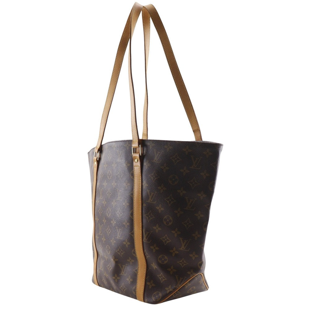Luxury Women's Handbag | LOUIS VUITTON Tote Bag Monogram canvas Brown Sac shopping