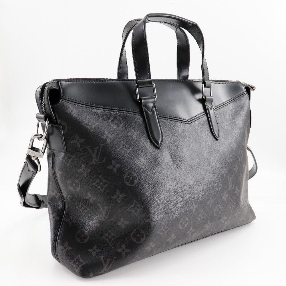 LOUIS VUITTON Business bag M40566 Monogram Eclipse Canvas black 2WAYShoulder Explorer mens
