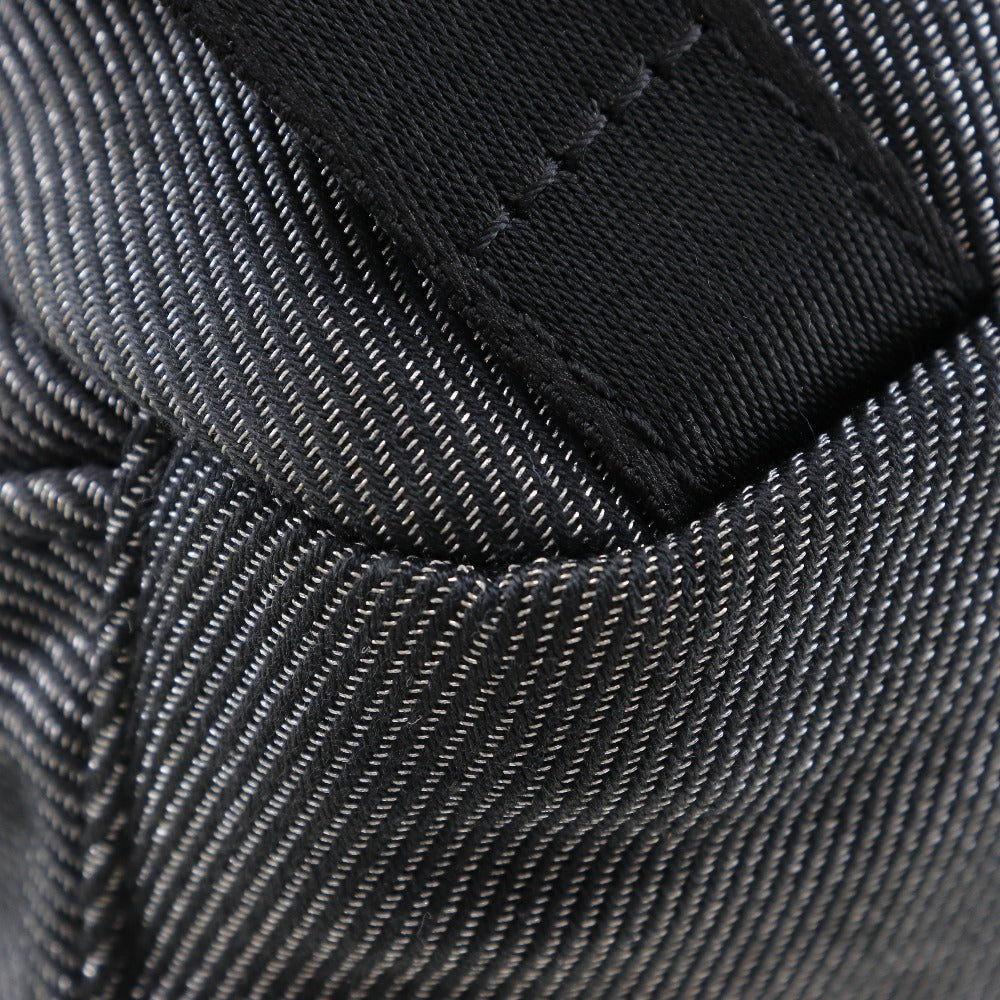 CHANEL Backpack canvas Black / Silver Sports line Backpack