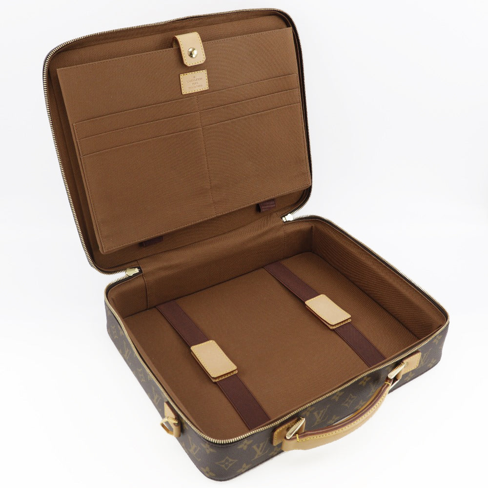LOUIS VUITTON Business bag Monogram canvas Brown 2WAYShoulder Special order Porto Ordina Tour Savanna mens