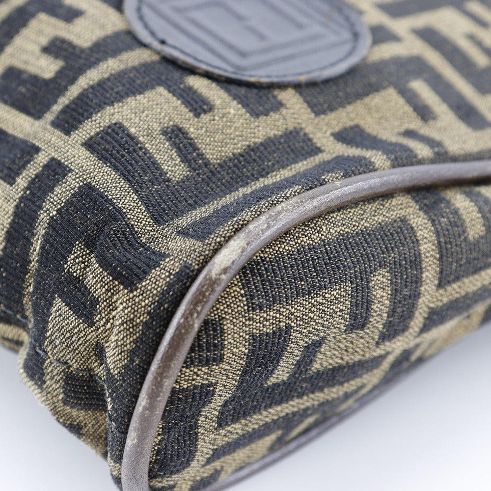 FENDI Shoulder Bag canvas Brown Zucca Women(Unisex)