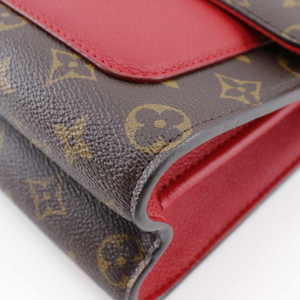 LOUIS VUITTON Shoulder Bag Monogram canvas Brown ChainShoulder Victoire Women