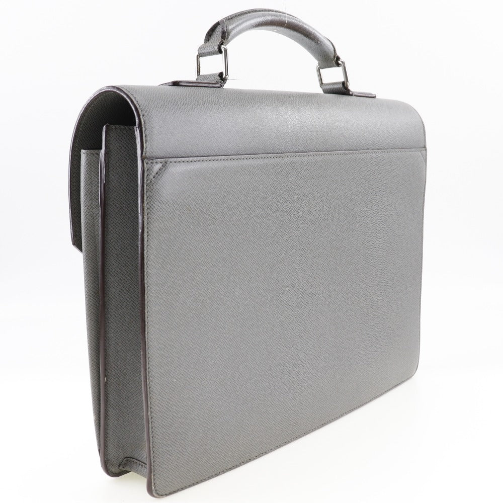 Luxury Women's Handbag | LOUIS VUITTON Business bag Taiga gray Briefcase Neo Robusto 2 mens