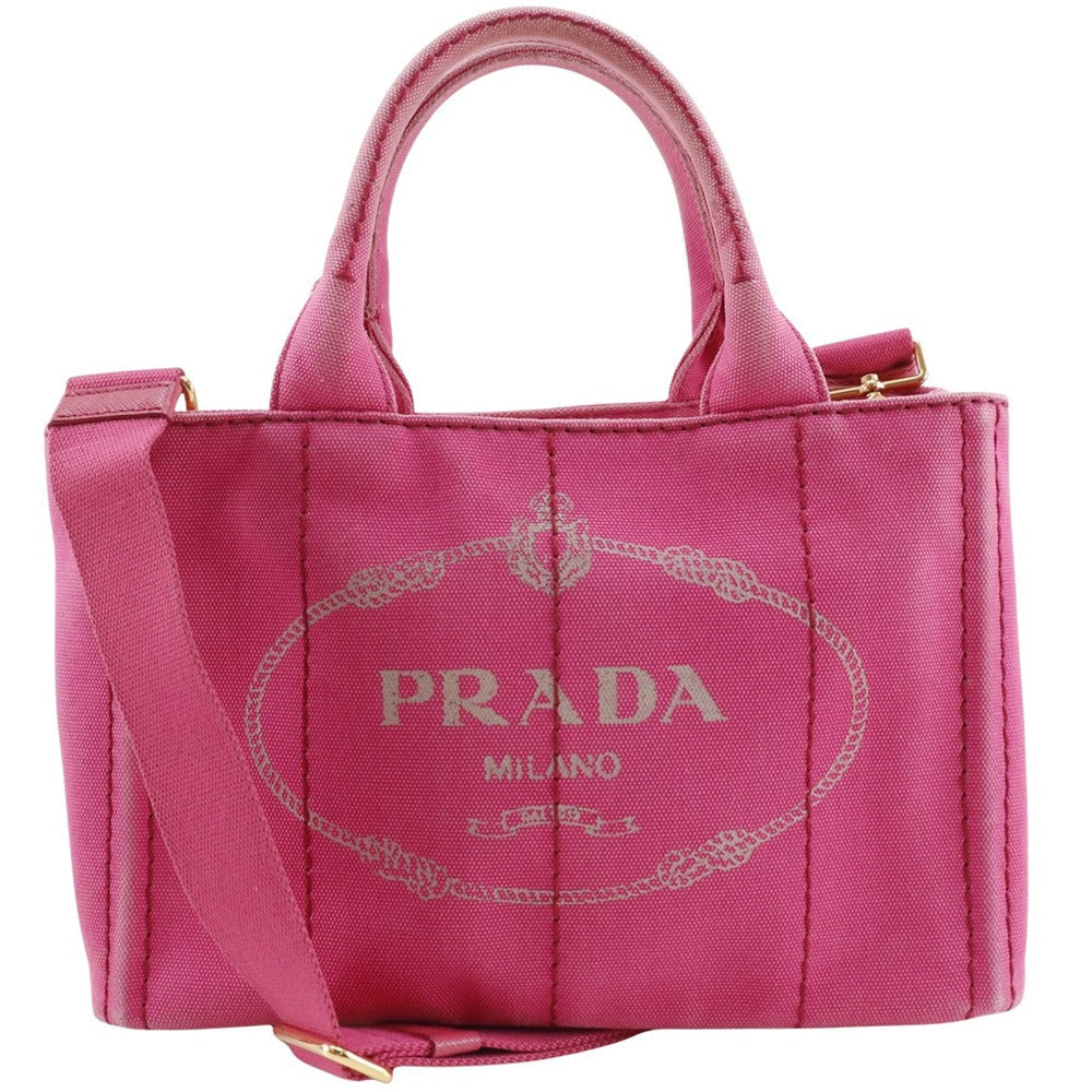Prada Canapa Canvas 2way Bag