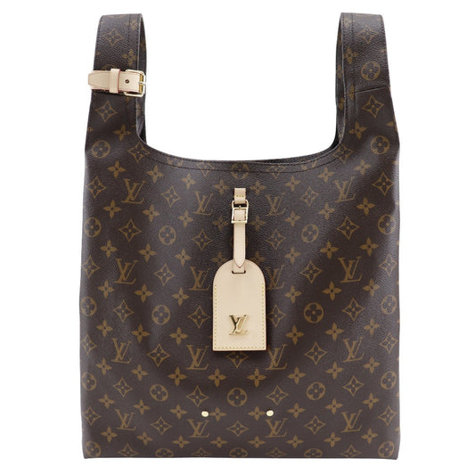 LOUIS VUITTON Handbag Monogram canvas Brown 2WAYShoulder Atlantis GM Women