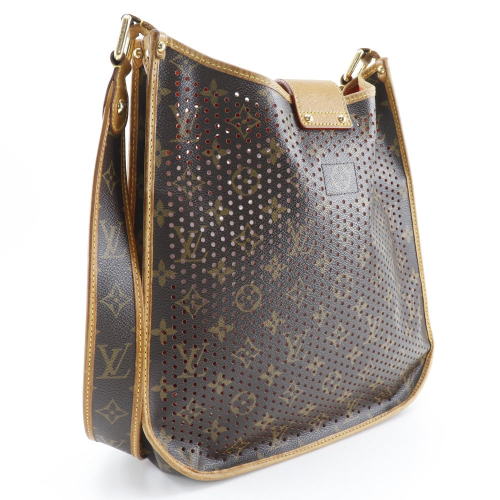 LOUIS VUITTON Shoulder Bag Monogram Perfo Brown / orange Mtte Women
