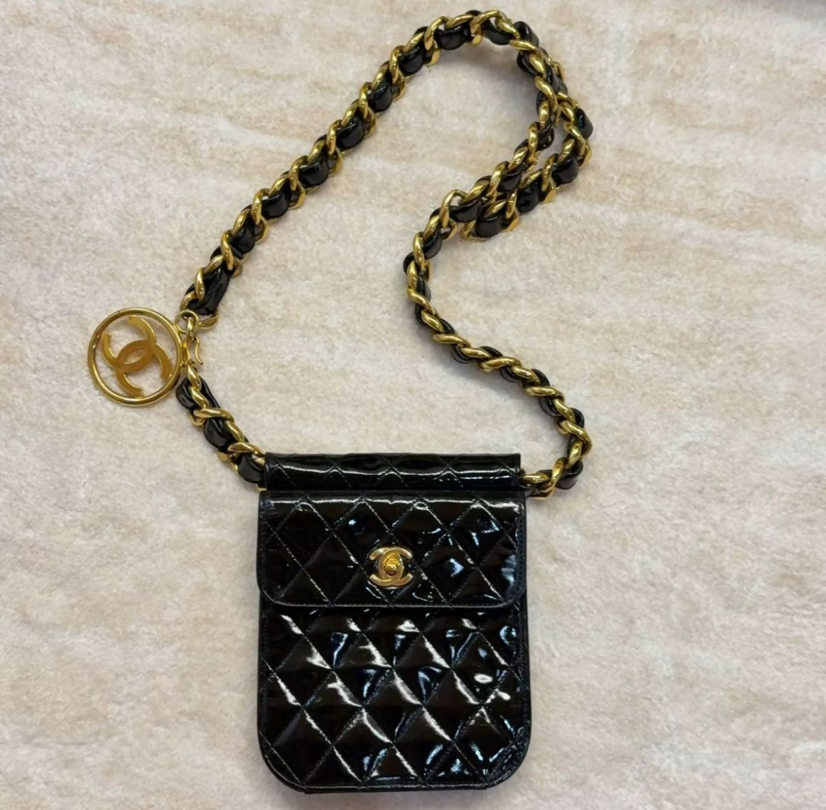 Chanel 1992 Runway Belt Bag  Collector s Rarity