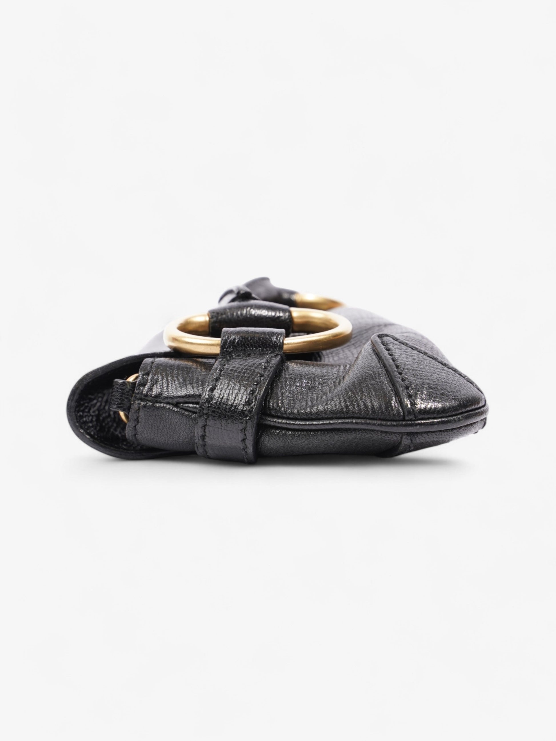 Gucci Horsebit Clutch Black Leather