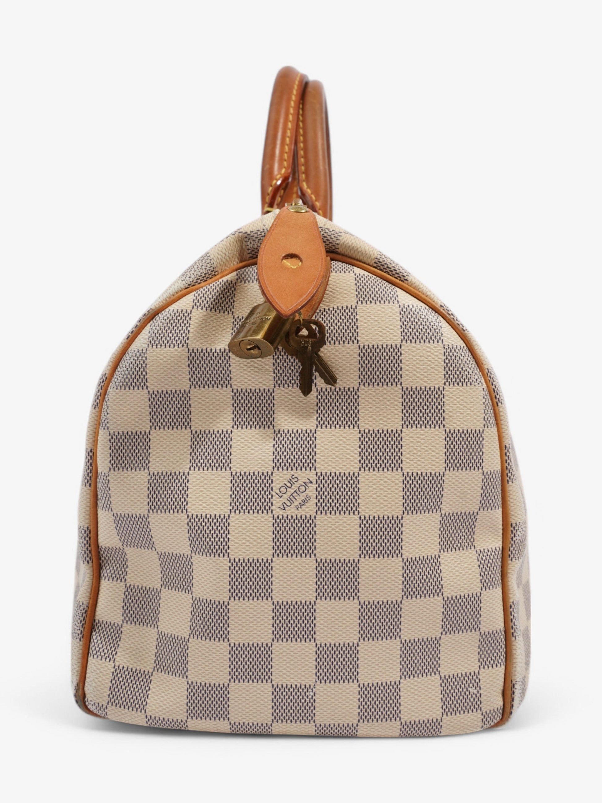 Louis Vuitton Speedy Damier Azur Coated Canvas 30