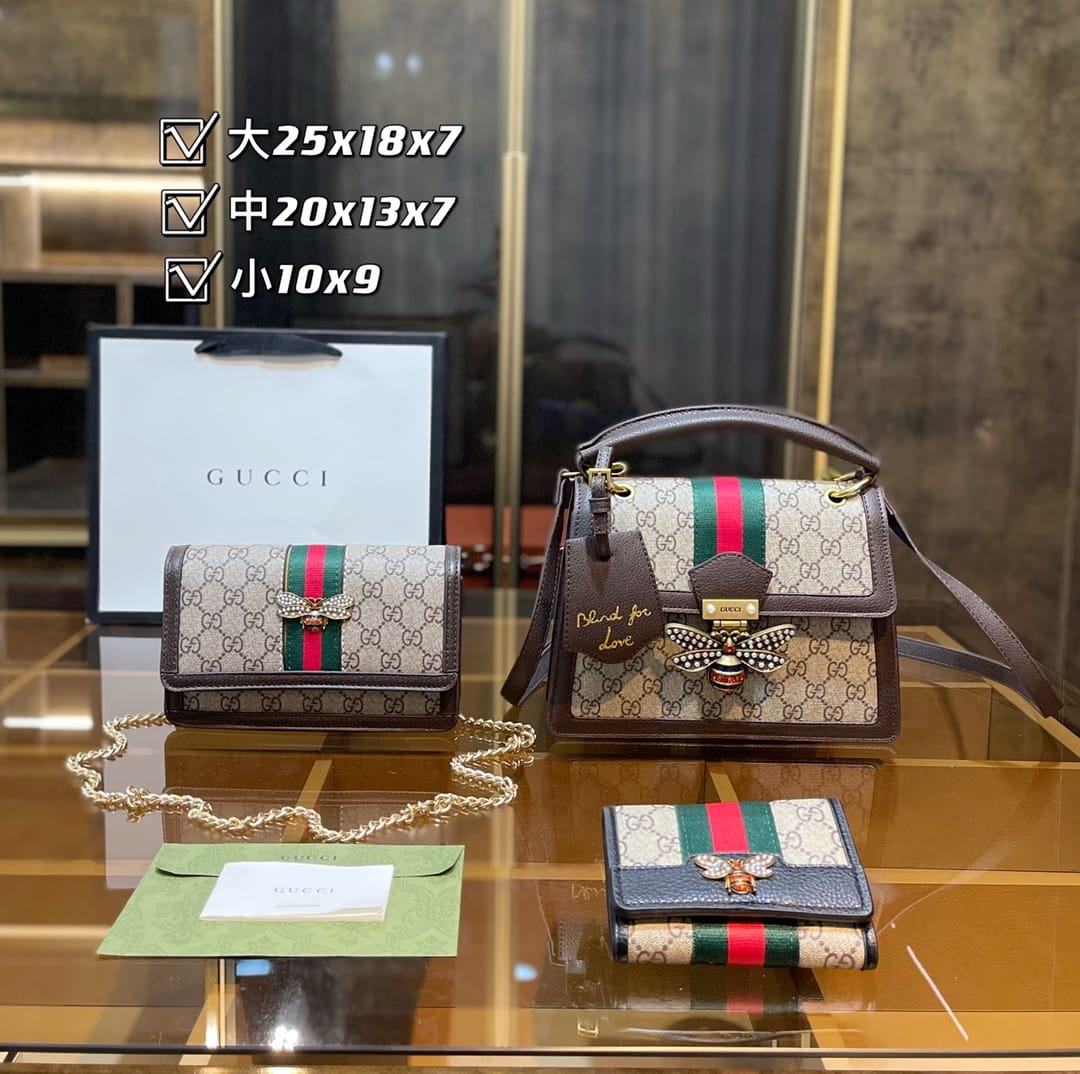 Gucci Queen Margaret / Bee collection Handbag Sets
