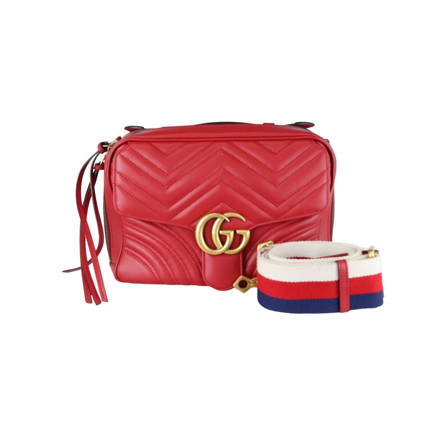 Gucci Leather Top Handle Shoulder Bag