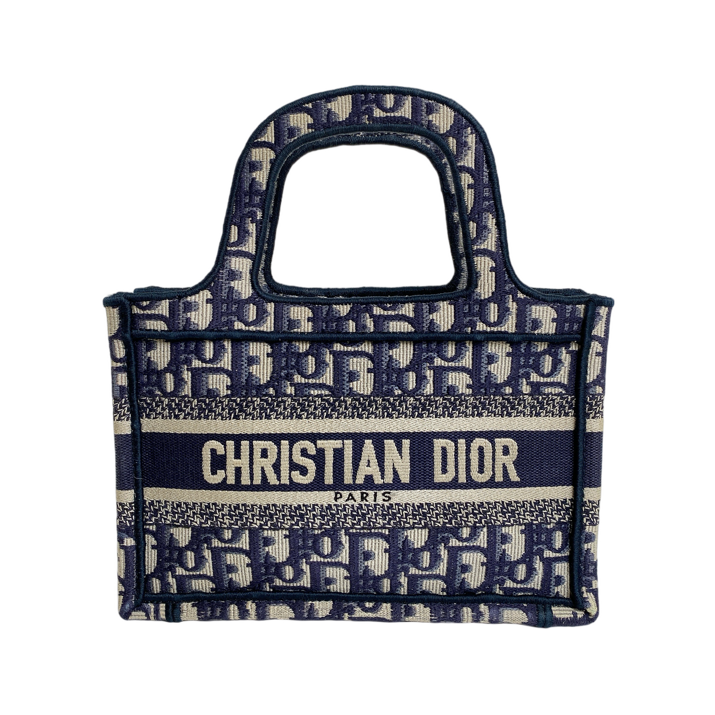 Dior Lou Book Tote Mini Canvas Tote