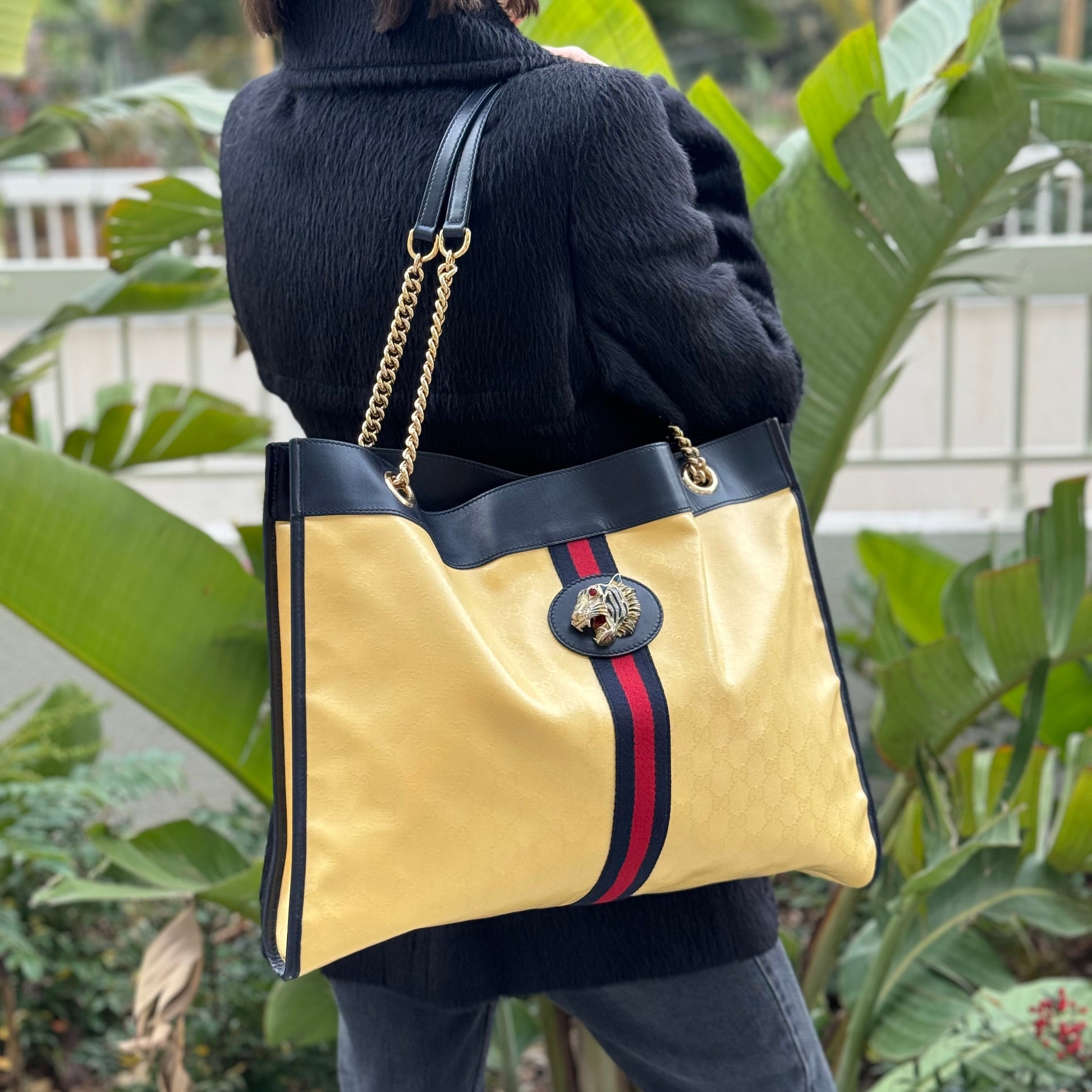 Gucci Monogram Shoulder Bag