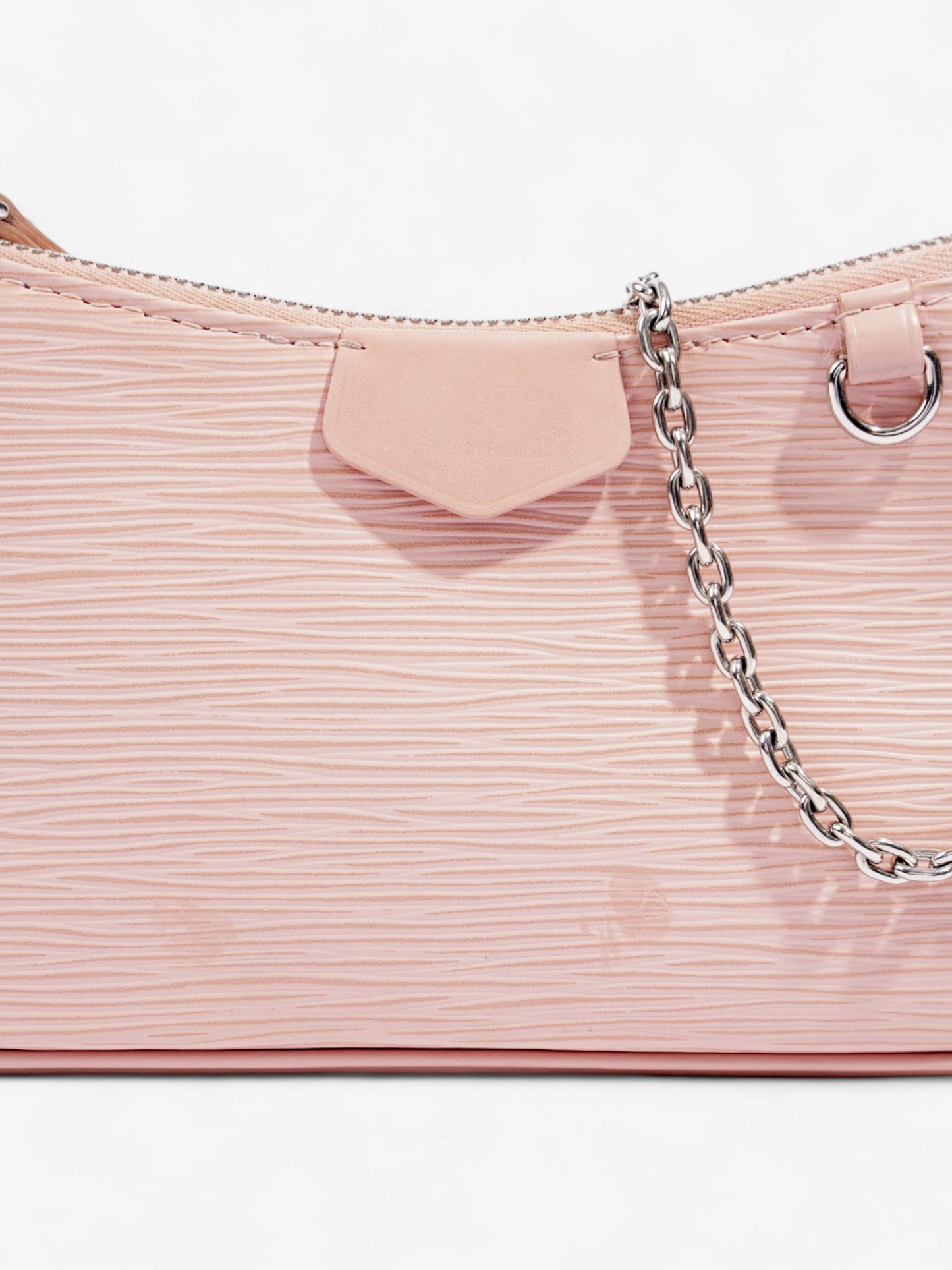 Louis Vuitton Easy Pouch On Strap Rose Ballerine Epi Leather