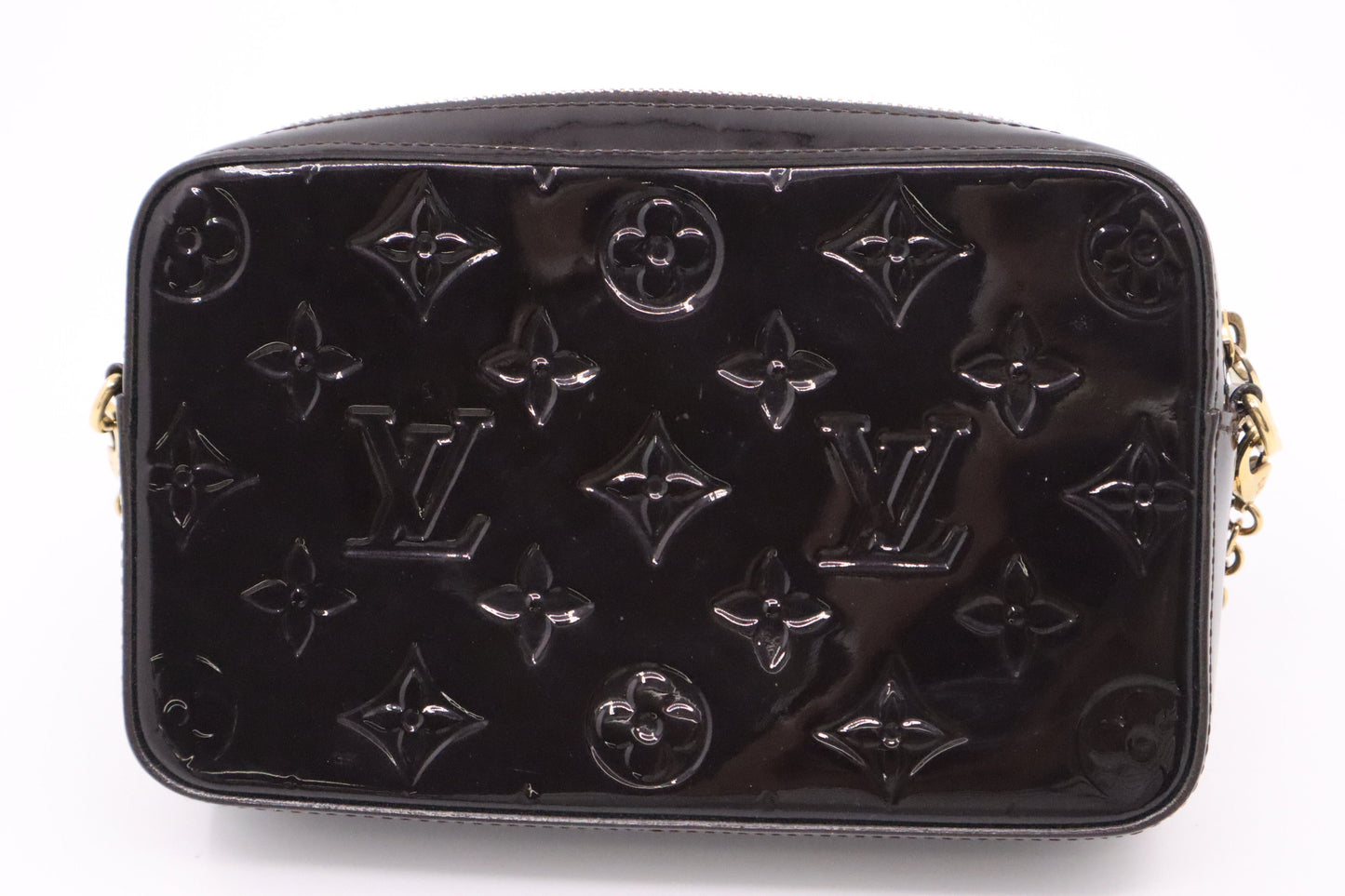 Louis Vuitton Camera Bag in Amarante Vernis Leather