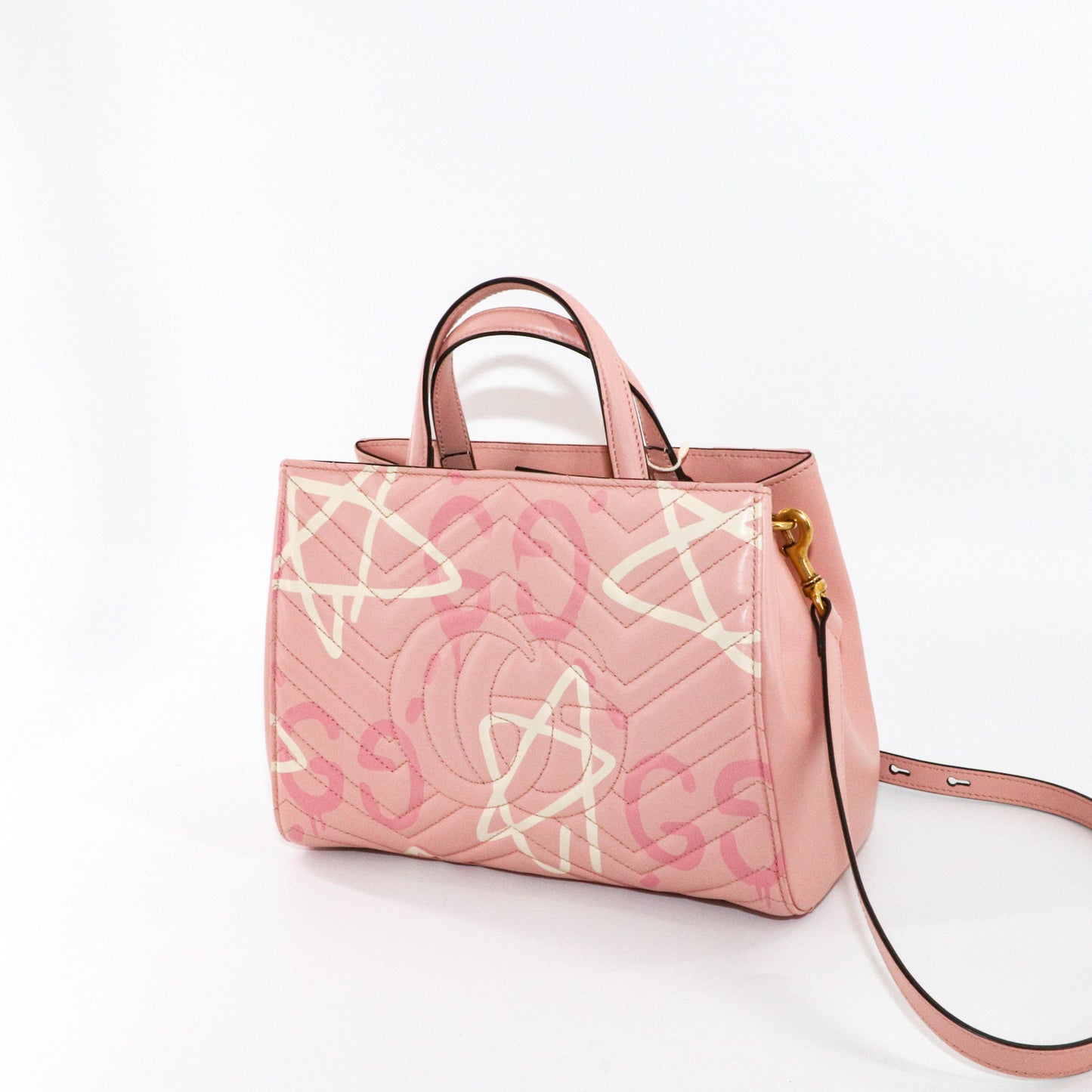 Gucci Leather Top Handle Tote