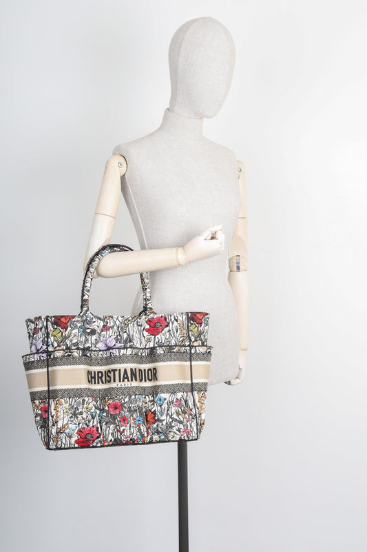 Dior Book Tote Canvas Tote
