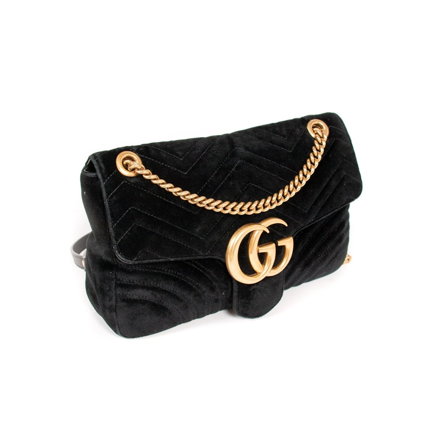 Gucci GG Marmont Quilted Chain Shoulder Bag Style 2