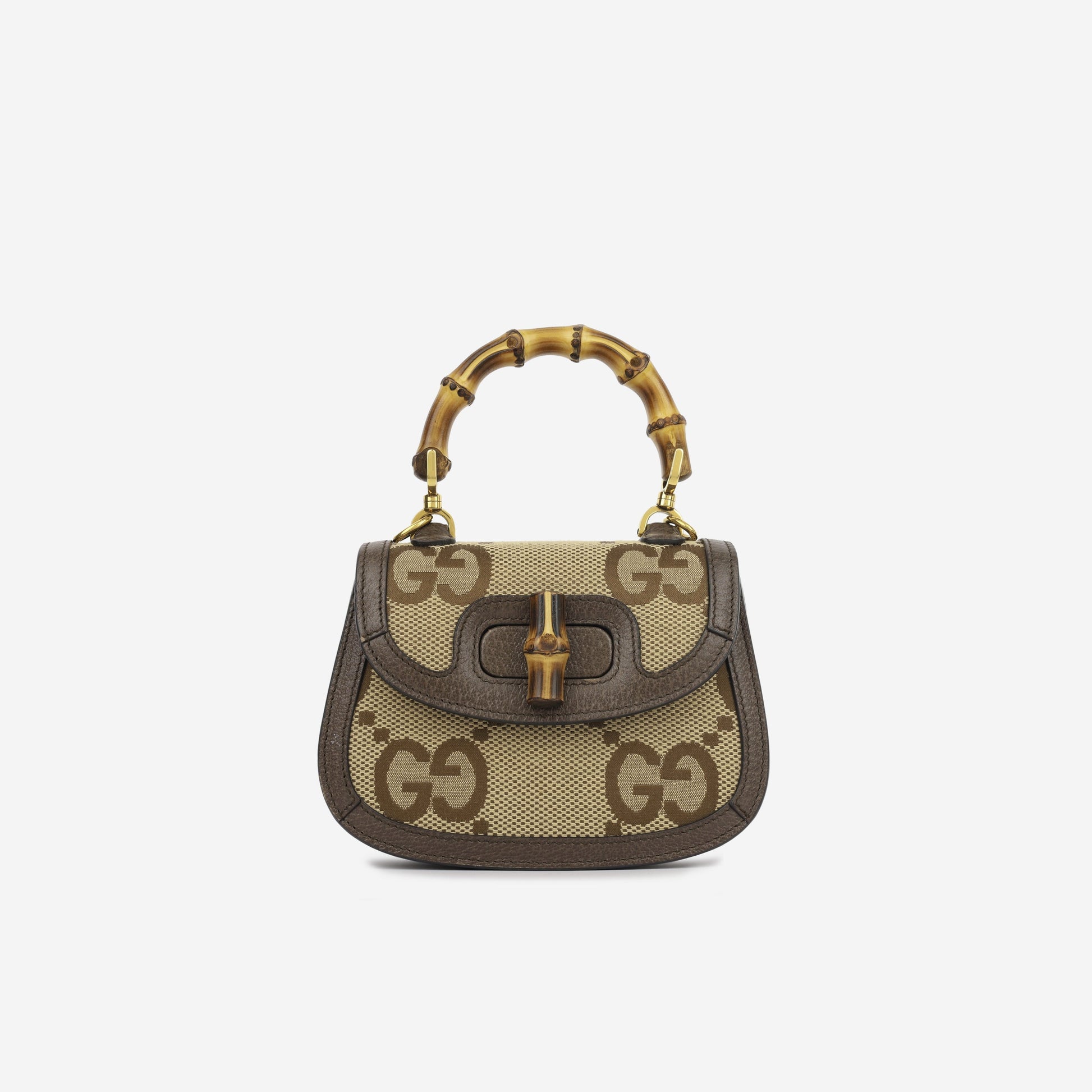 Gucci Monogram Twist Leather Mini Shoulder Bag