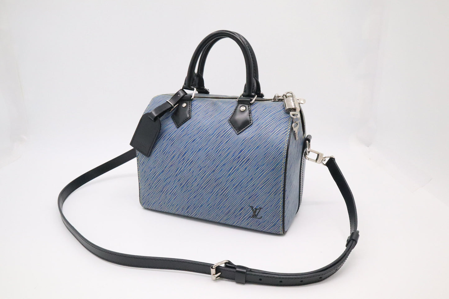 Louis Vuitton Speedy in Blue Epi Denim Leather