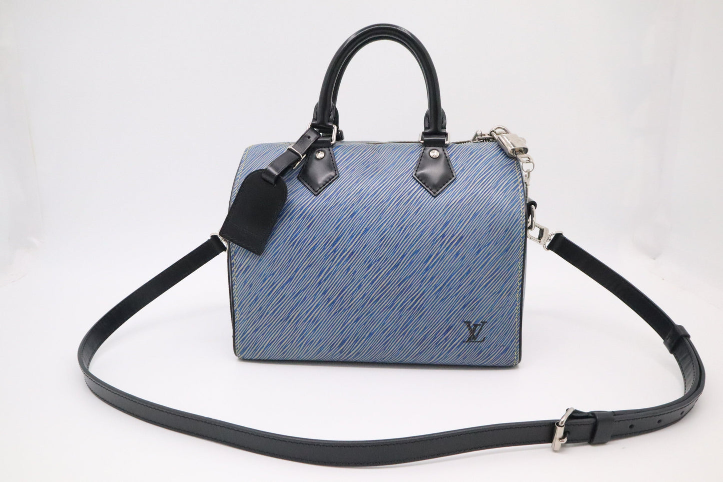 Louis Vuitton Speedy in Blue Epi Denim Leather