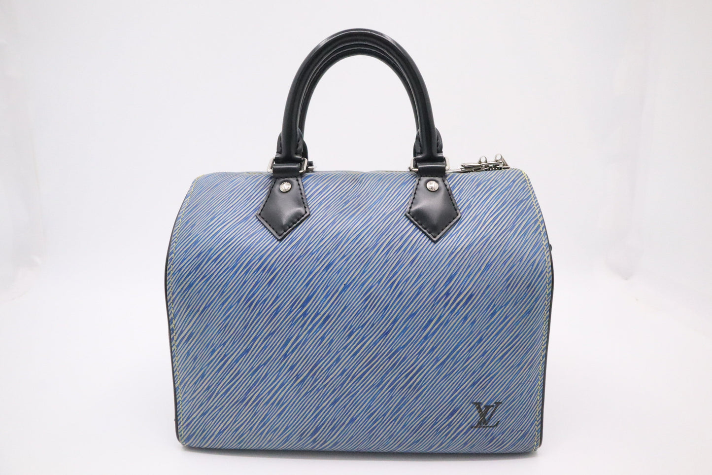 Louis Vuitton Speedy in Blue Epi Denim Leather