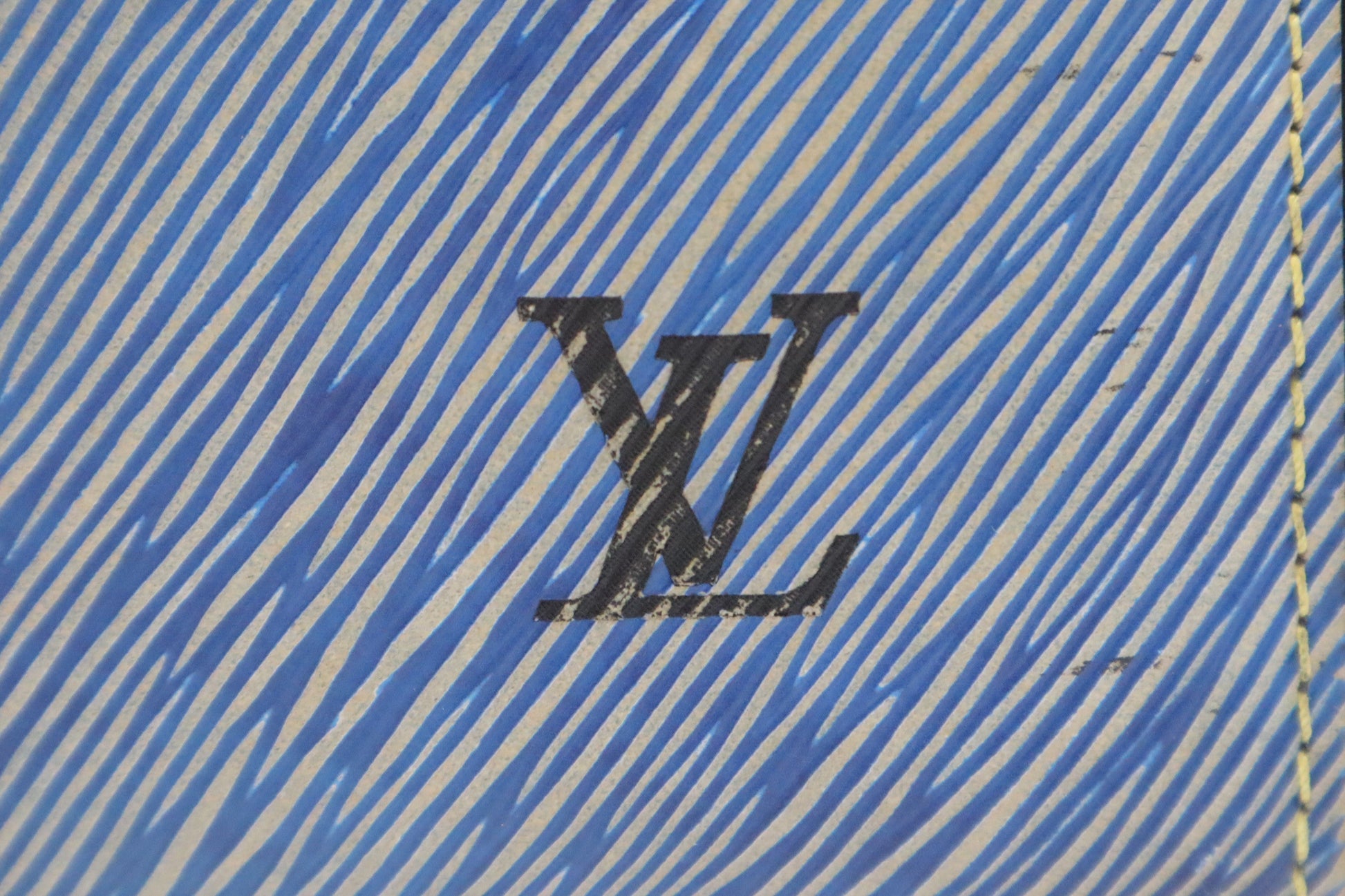 Louis Vuitton Speedy in Blue Epi Denim Leather
