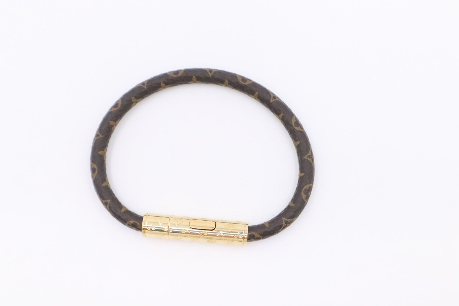 Louis Vuitton Confidential Bracelet in Mini Monogram Canvas