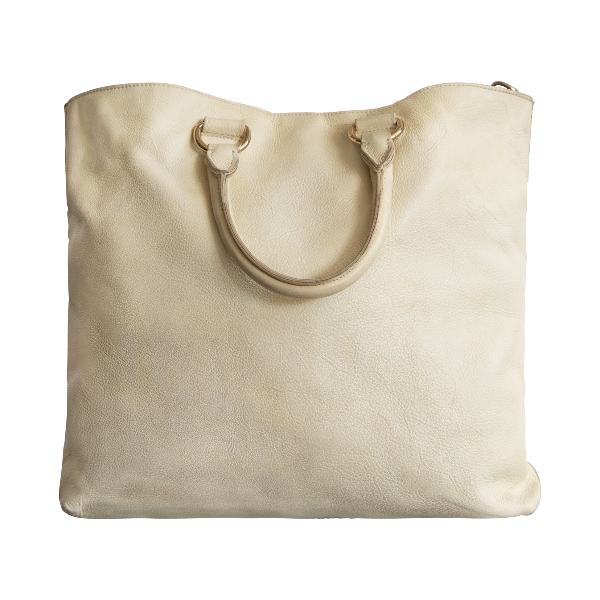Prada Vitello Daino XL Tote Bag