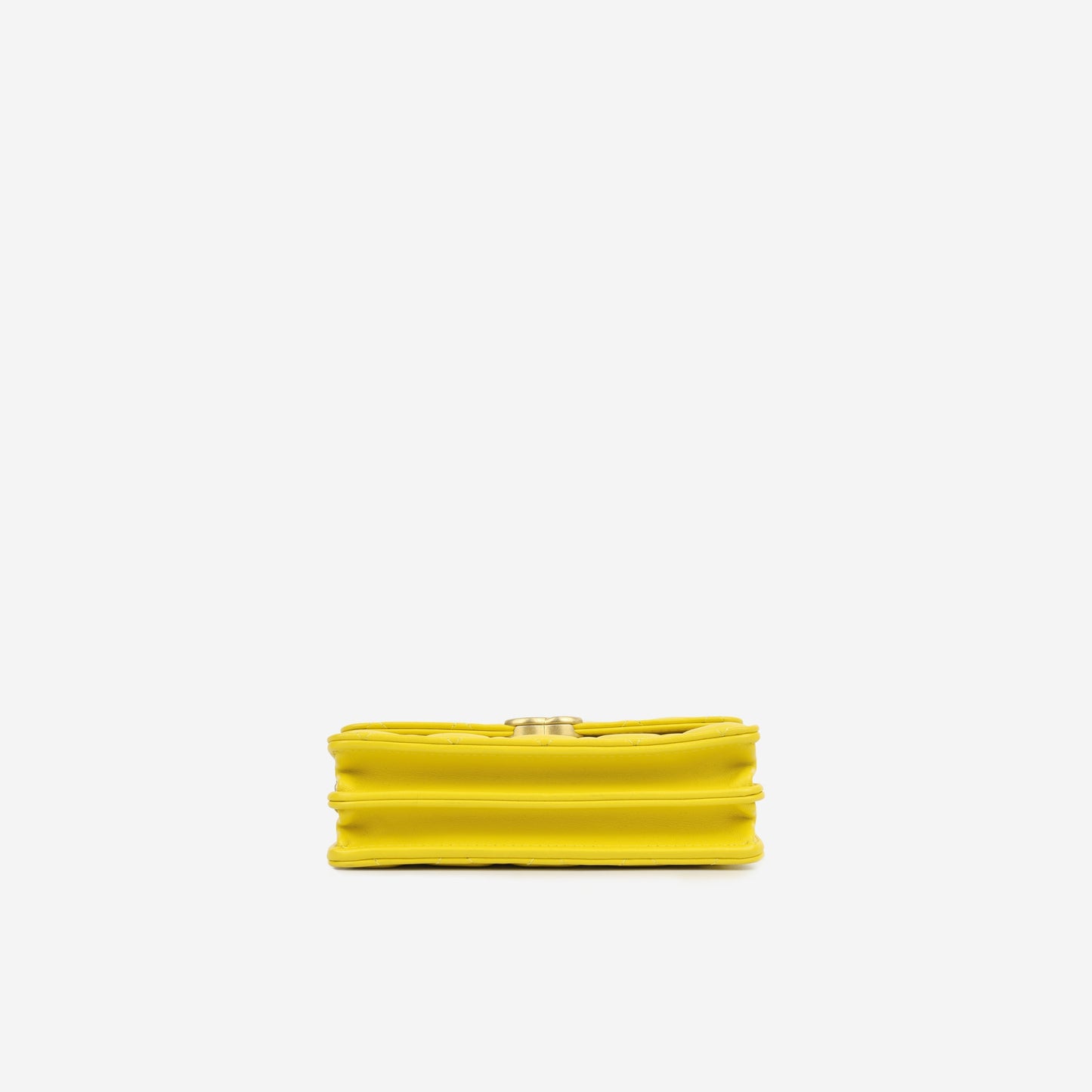 Chanel Seasonal Lacquer Chain Flap - Yellow