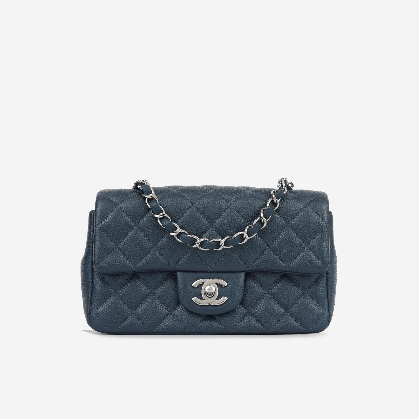 Chanel Mini Rectangular - Dark Blue