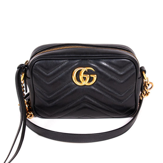 Gucci GG Marmont Leather Chain Shoulder Bag Style 14