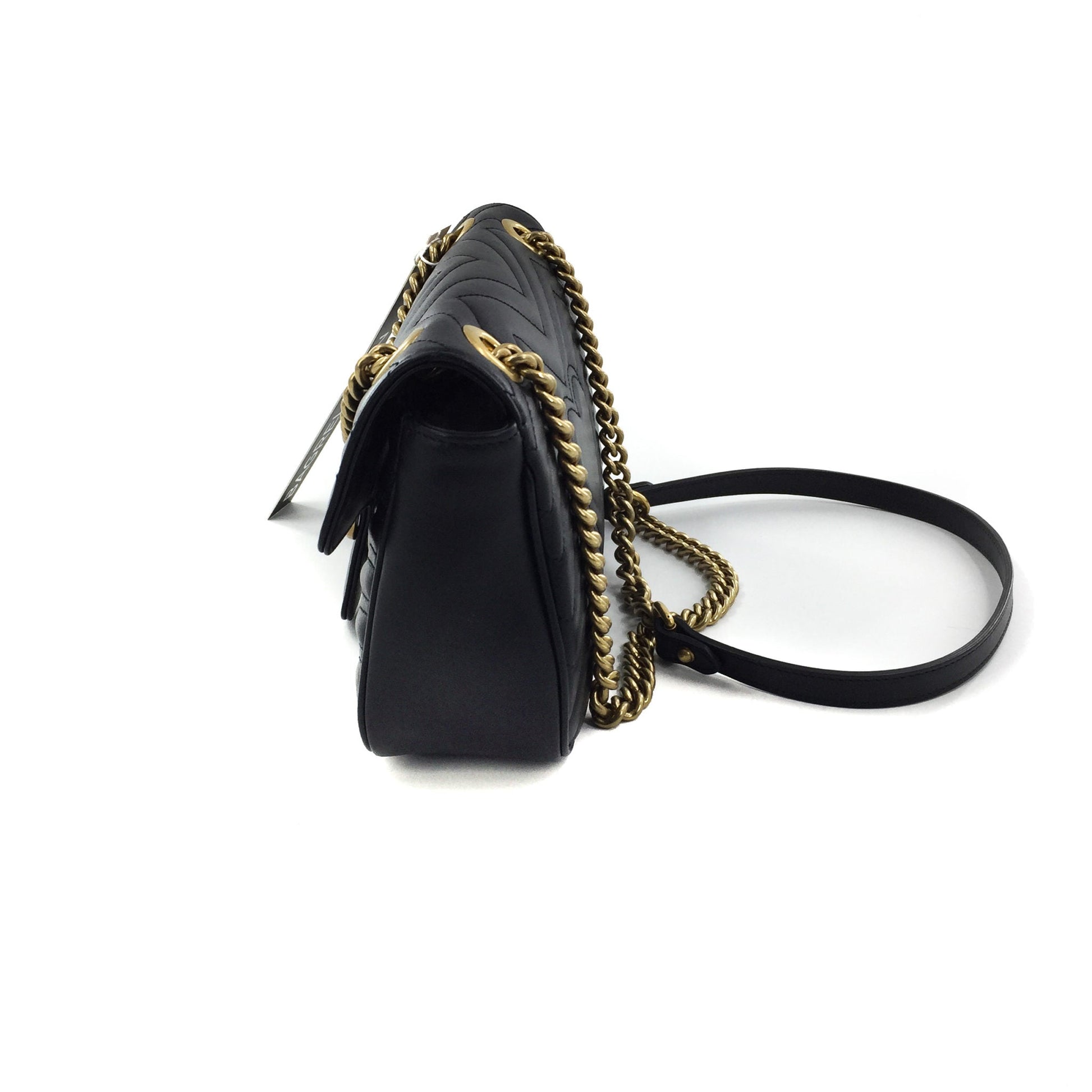 Gucci Chain Leather Shoulder Bag