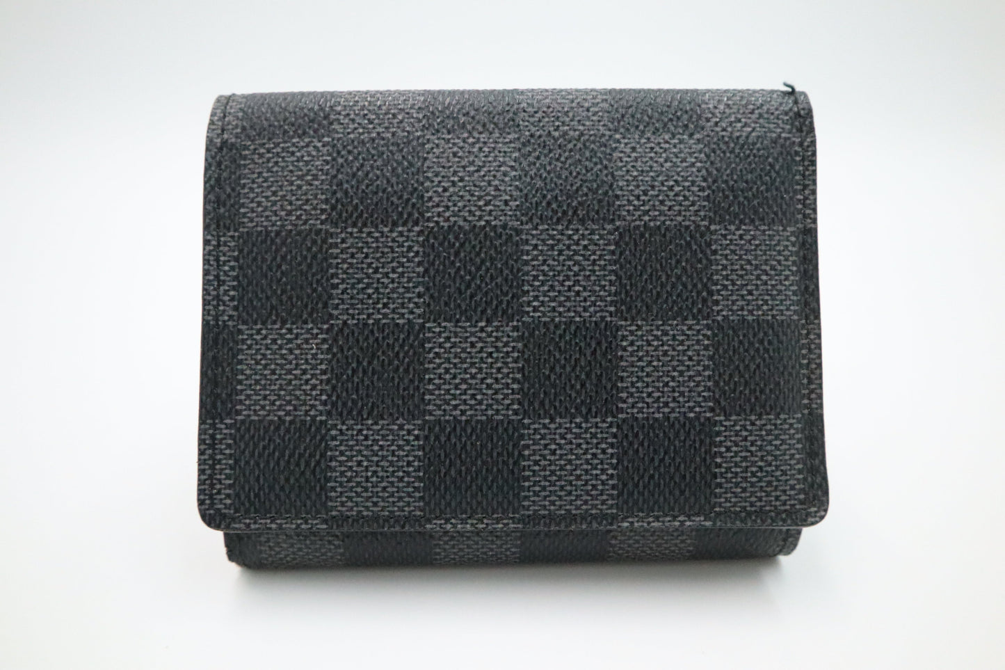 Louis Vuitton Compact Trifold Wallet in Damier Graphite Canvas